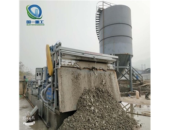 洗砂厂废污水处理设备 全自动带式压滤机 浓缩式污泥脱水机